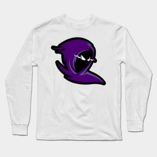 Hooded Mascot Logo Long Sleeve T-Shirt